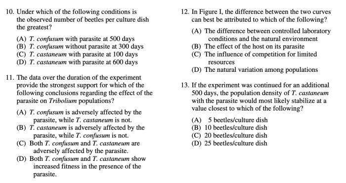 Unit 5 ap biology practice test