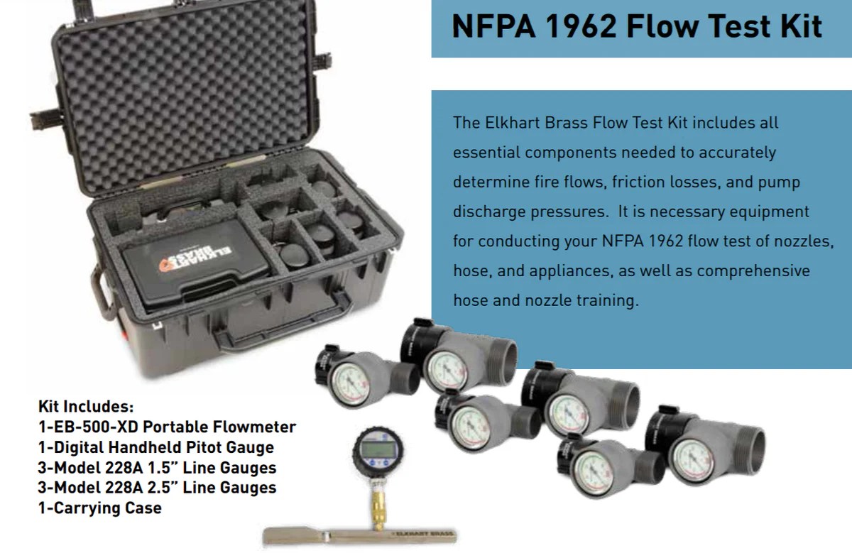 Nfpa 1962 hose testing pressure