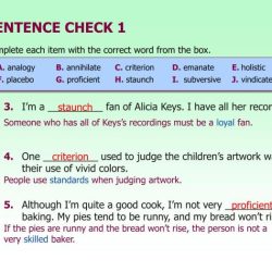 Chapter 5 sentence check 2 answer key